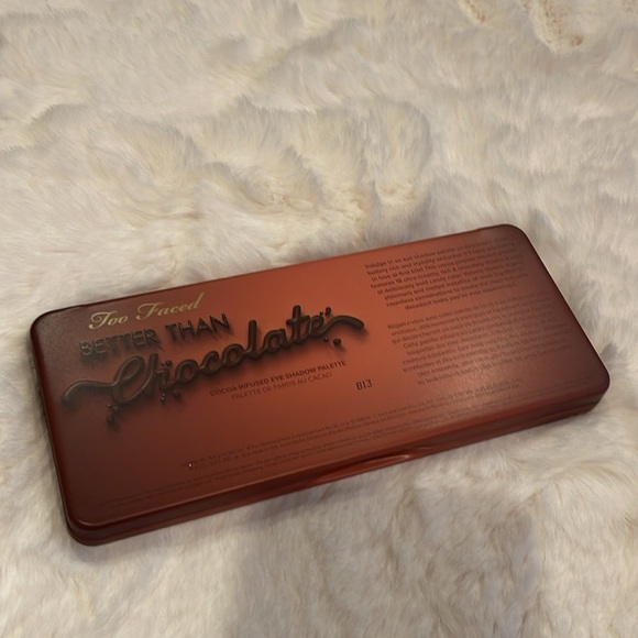 NWT Better Than Chocolate Cocoa-Infused Eye Shadow Palette by Too Faced - Picture 13 of 16